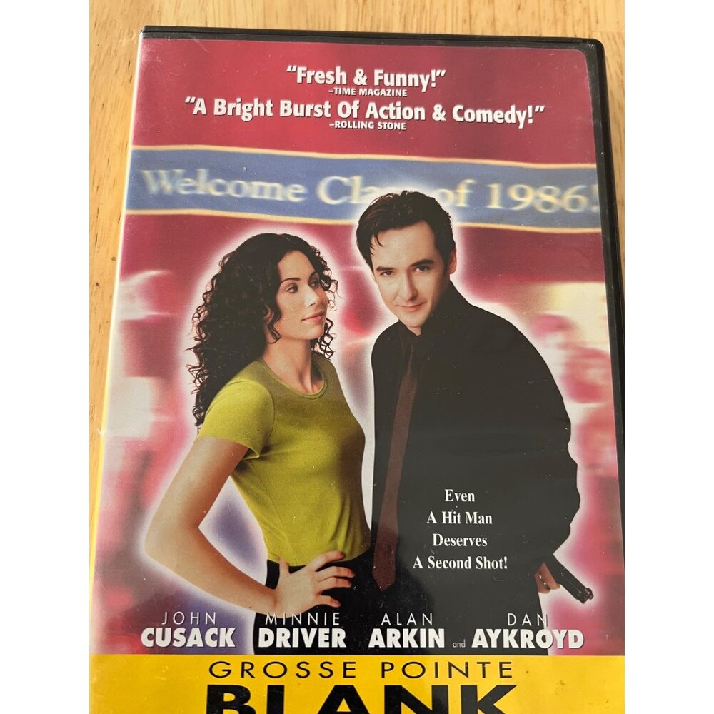 Grosse Pointe Blank 1997 DVD Comedy Movie John Cusack Minnie Driver Pre-Owned
